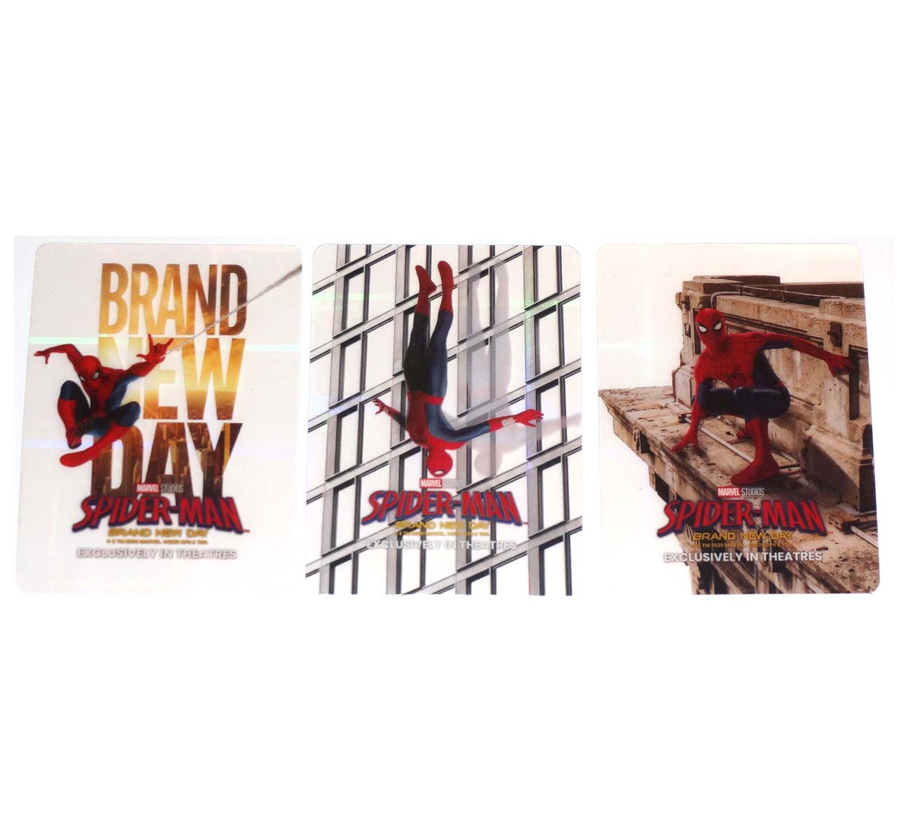 2026 Spider-Man Brand New Day Promo Transparent Card Set