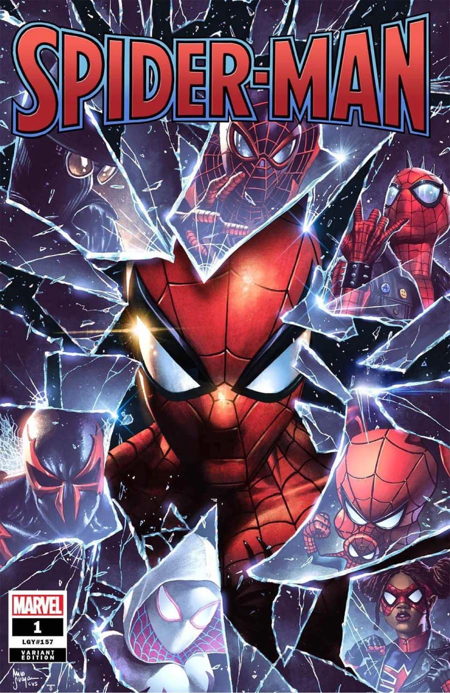 Spider-Man #1 Mico Suayan Trade Variant