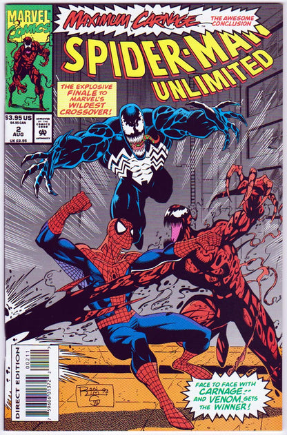 Spider-Man Unlimited #2 1st Megawatt Maximum Carnage 14