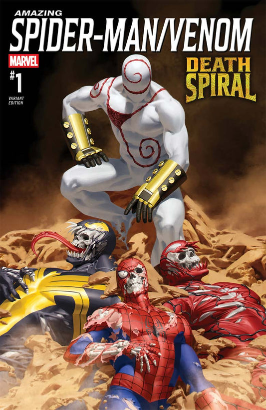 Amazing Spider-Man / Venom Death Spiral #1 Junggeun Yoon Trade Variant 1st Death Spiral