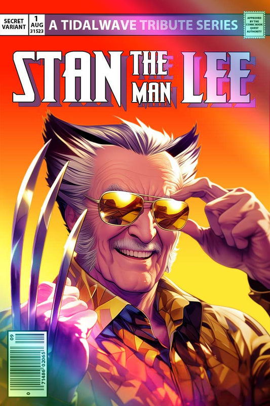 Stan Lee #1 St. Jepan Secret Foil Variant LTD 25