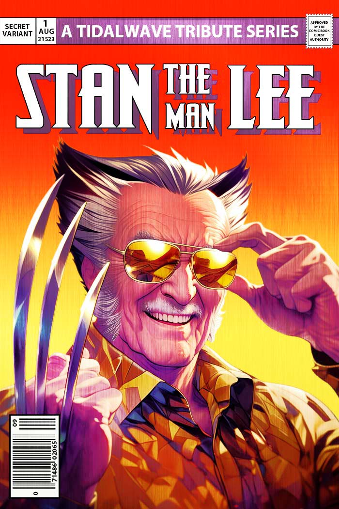 Stan Lee #1 St. Jepan Secret Metal Variant LTD 5