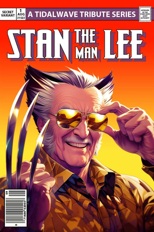 Stan Lee #1 St. Jepan Secret Trade Variant LTD 100