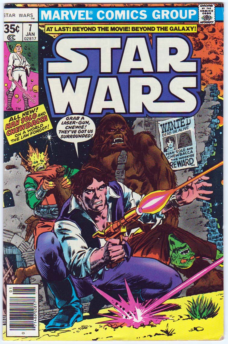 Star Wars #7 1st Crimson Jack