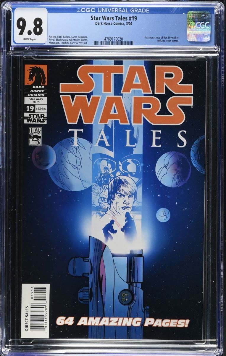 Star Wars Tales #19 CGC 9.8 1st Ben Skywalker