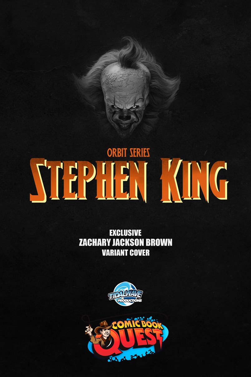 Stephen King #1 Orbit Series Zack Brown Trade Variant LTD 65