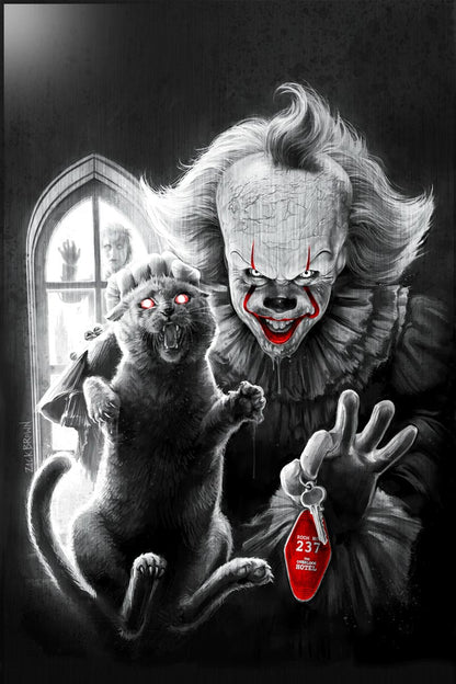 Stephen King #1 Orbit Series Zack Brown Color Splash Secret Metal Virgin Variant LTD 5