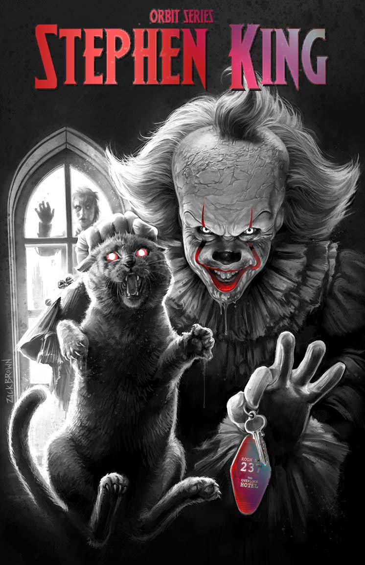 Stephen King #1 Orbit Series Zack Brown Color Splash Secret Spot Foil Variant LTD 25