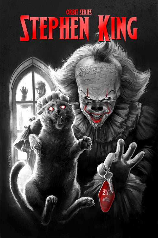 Stephen King #1 Orbit Series Zack Brown Color Splash Secret Spot Foil Variant LTD 25