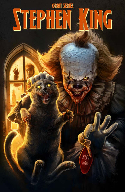 Stephen King #1 Orbit Series Zack Brown Trade Variant LTD 65