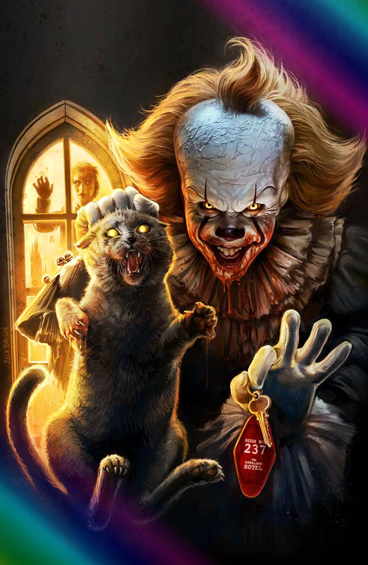 Stephen King #1 Orbit Series Zack Brown Foil Variant LTD 25