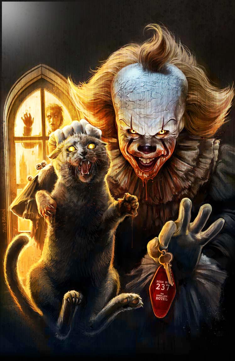 Stephen King #1 Orbit Series Zack Brown Metal Variant LTD 5