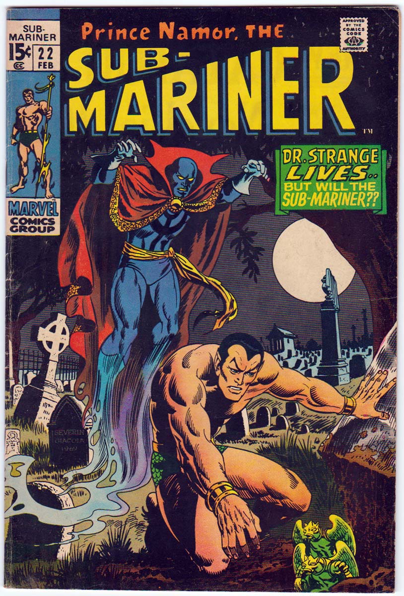 Sub-Mariner #22 1st Meeting Dr. Stranger & Namor