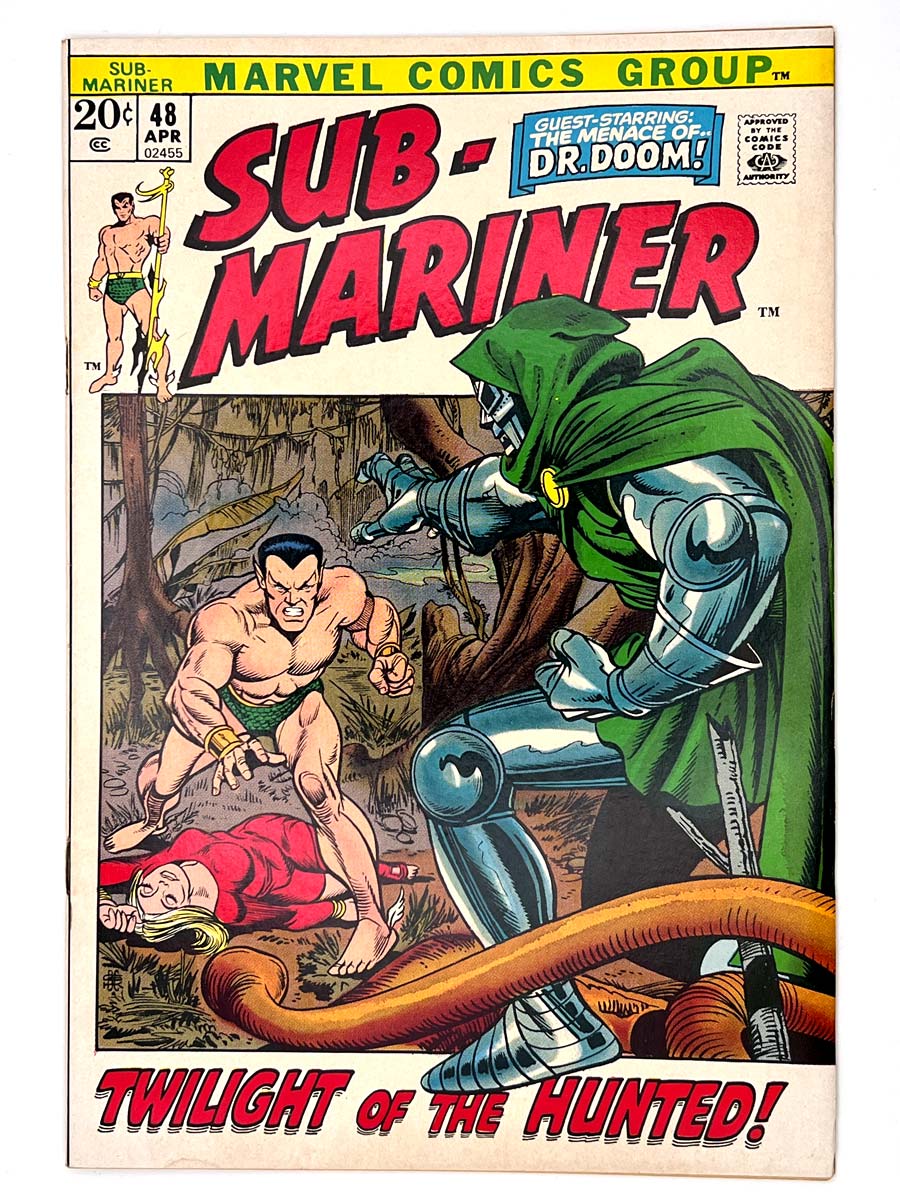 Sub-Mariner #48 Dr Doom vs Sub-Mariner