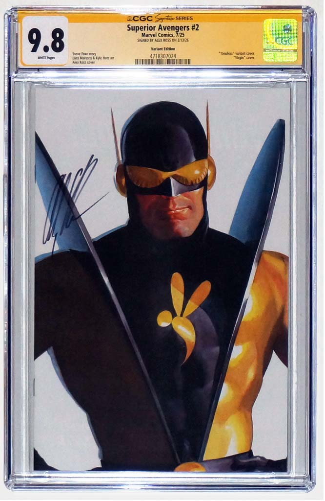 Superior Avengers #2 CGC 9.8 Alex Ross Timeless Variant