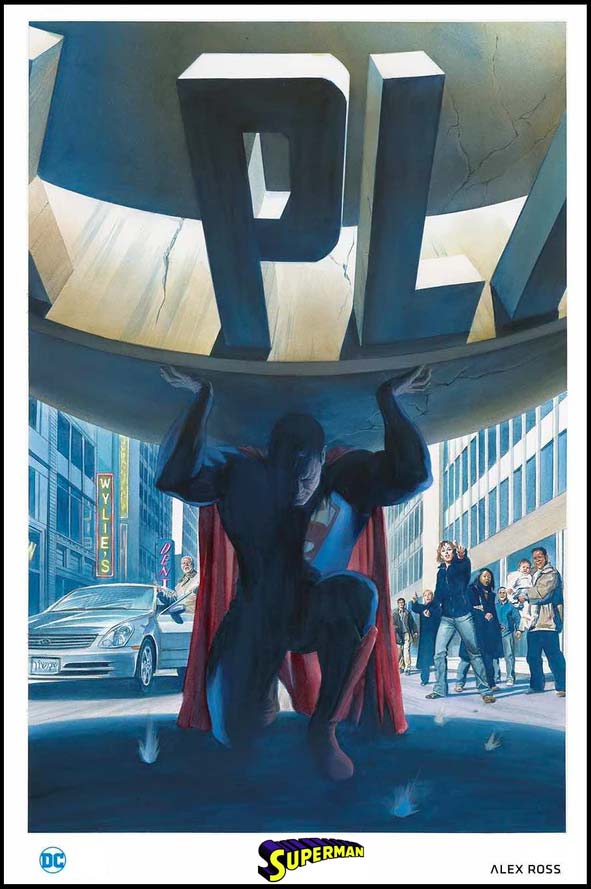 Superman 11x17 Print by Alex Ross Collector's Club Poster