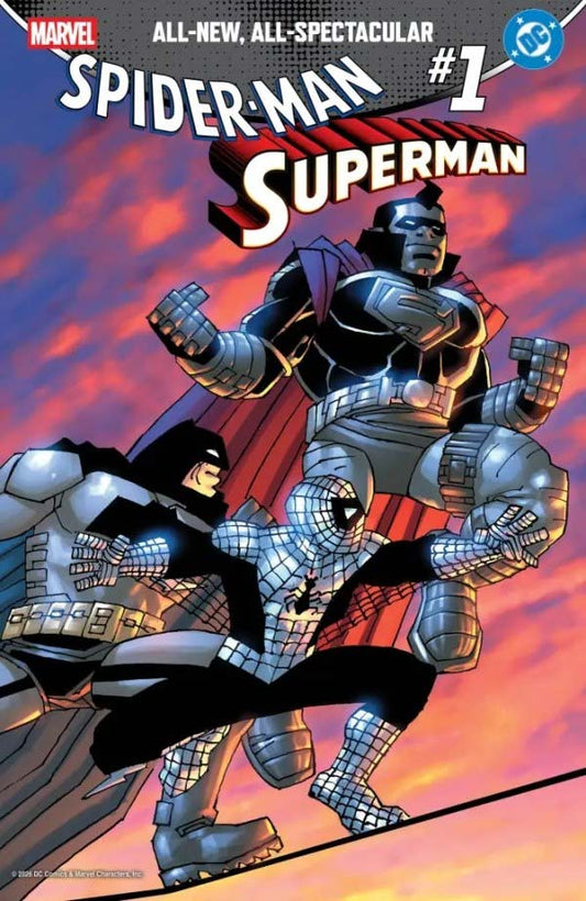 Spider-Man / Superman #1 Frank Miller 1:50 Retail Variant