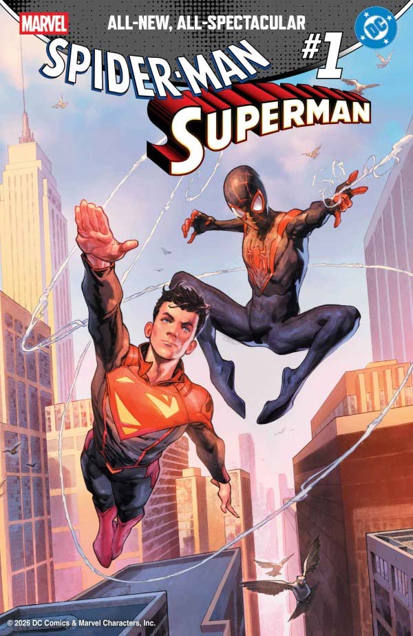 Spider-Man / Superman #1 Jerome Opeña 1:50 Retail Variant