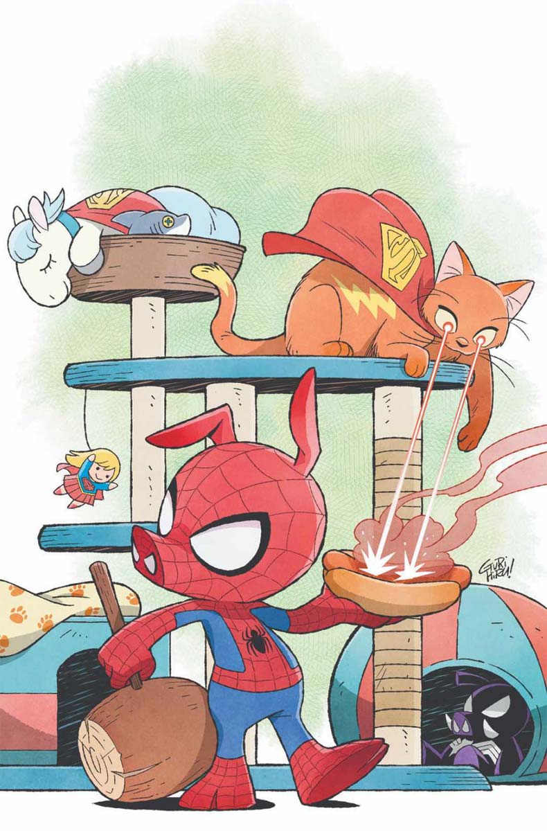 Spider-Man / Superman #1 Gurihiru Virgin Variant