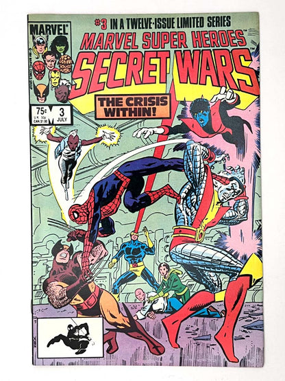 Secret Wars #3 1st Volcana & Titania