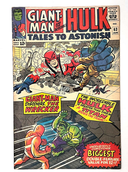 Tales to Astonish #63 1st App Leader