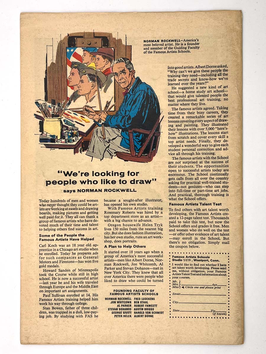 Tales to Astonish #82 1st Title Crossover Back