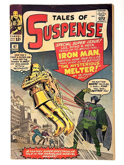 Tales of Suspense #47 Iron Man 1st App Melter