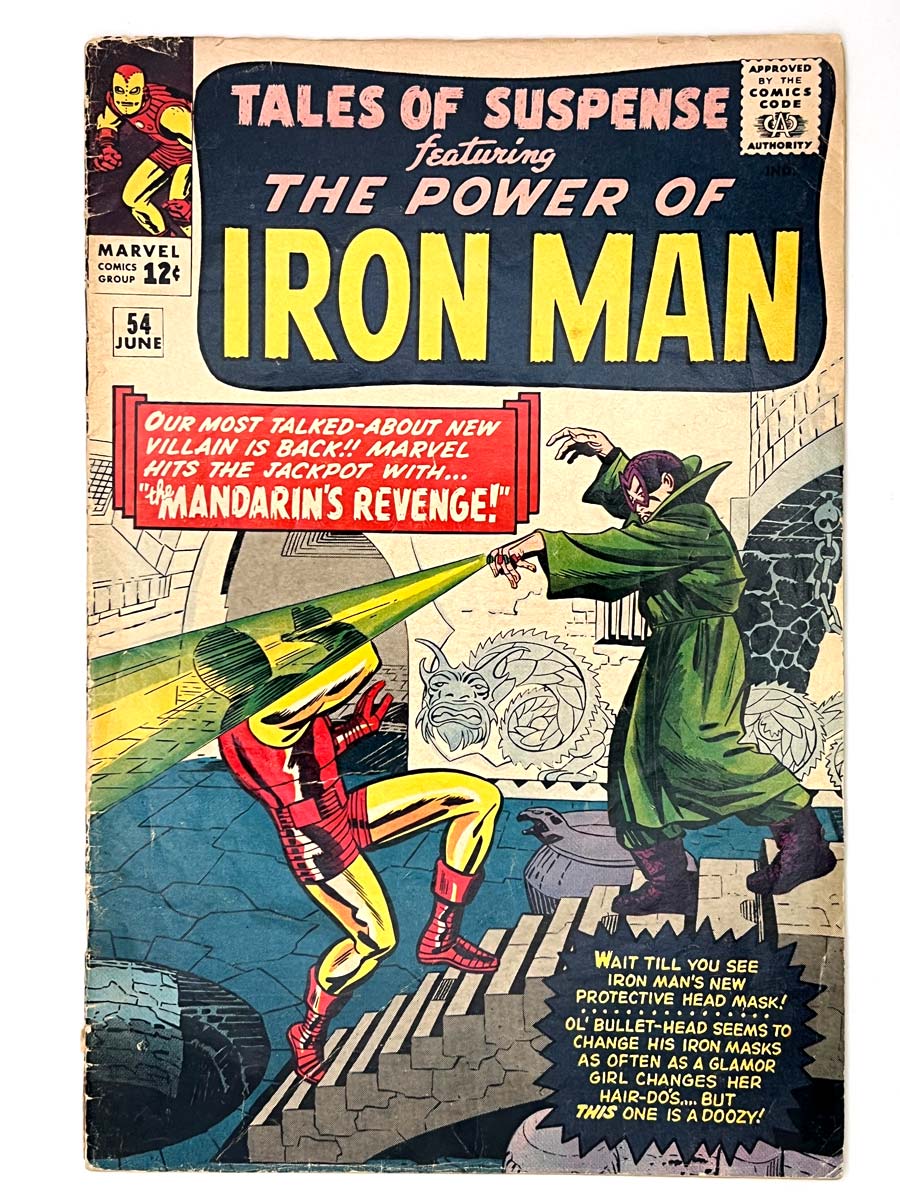 Tales of Suspense #54 Iron Man 2nd App Mandarin