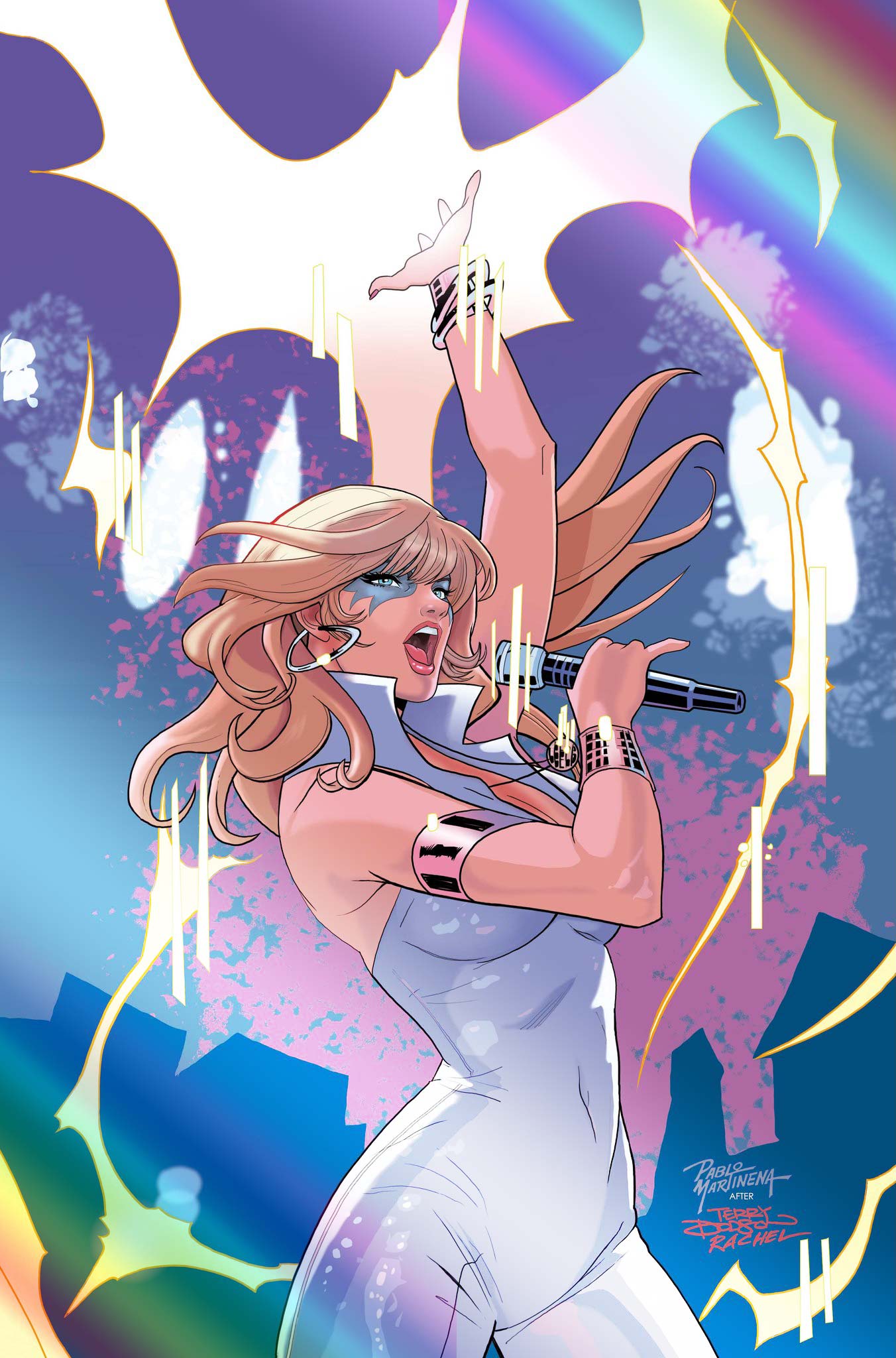 Taylor Swift Female Force (Dazzler #1 Homage) Pablo Martinena Foil Variant