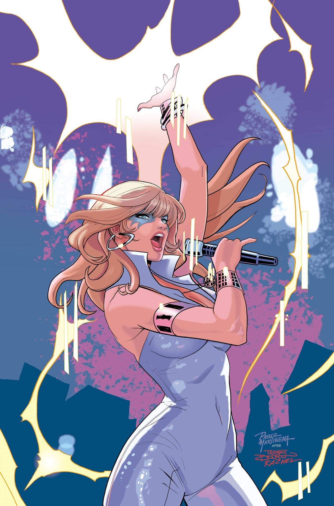 Taylor Swift Female Force (Dazzler #1 Homage) Pablo Martinena Virgin Variant