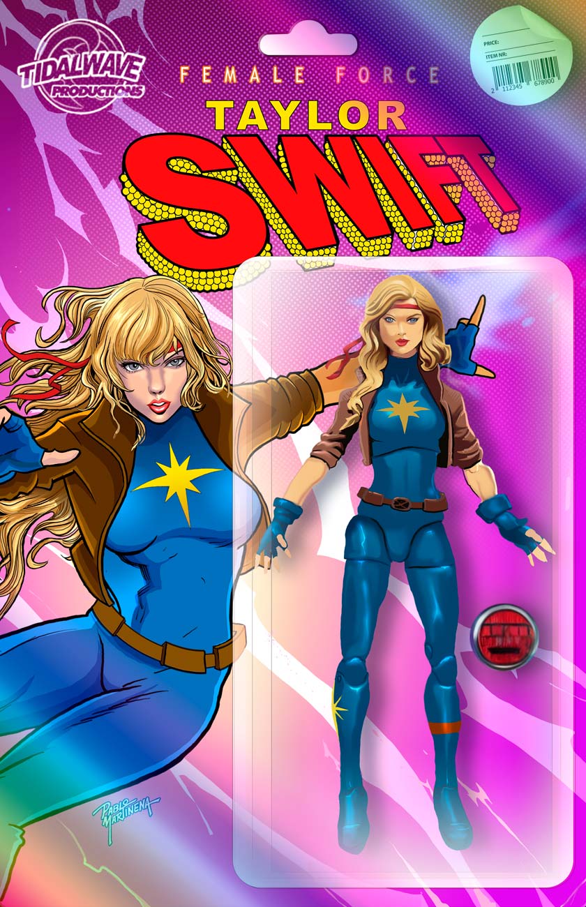 Taylor Swift Female Force (Dazzler Action Figure) Foil Secret Variant ...