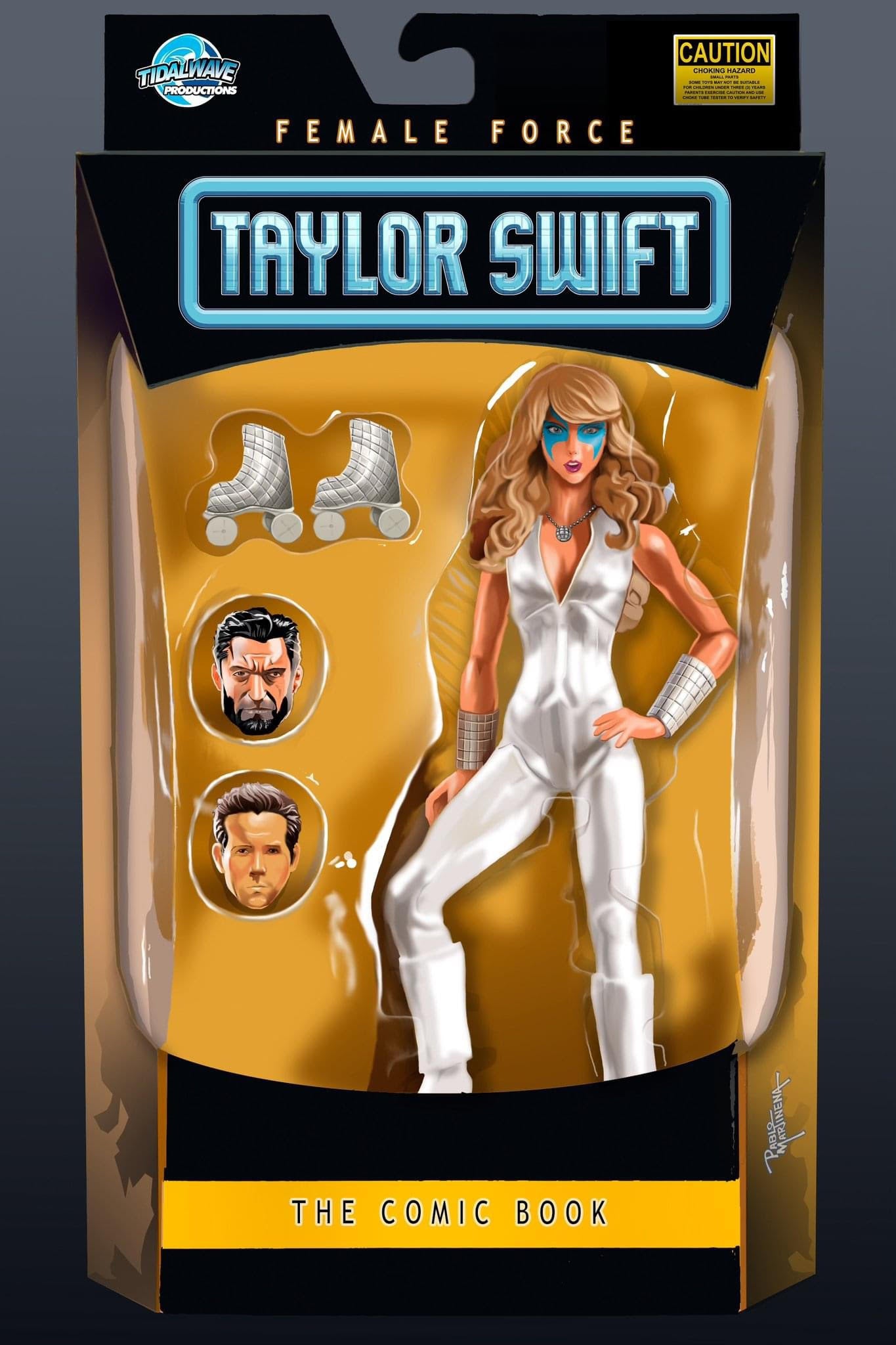 Taylor Swift Female Force Dazzler Marvel Legends Action Figure Variant