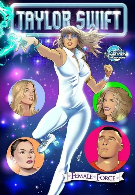 Taylor Swift Female Force Swifties Dazzler Homage Variant
