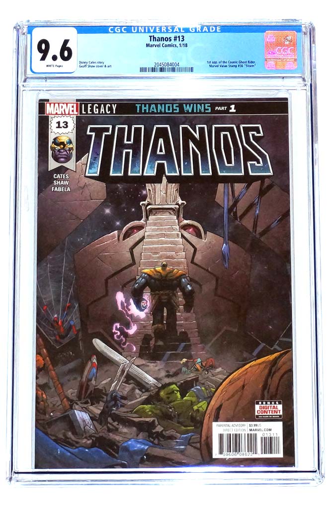 Thanos #13 CGC 9.6 1st Cosmic Ghost Rider