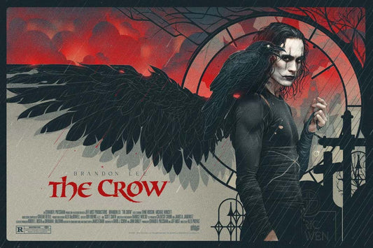 The Crow Acrylic Panel Print by Bruno Vergauwen LTD 75