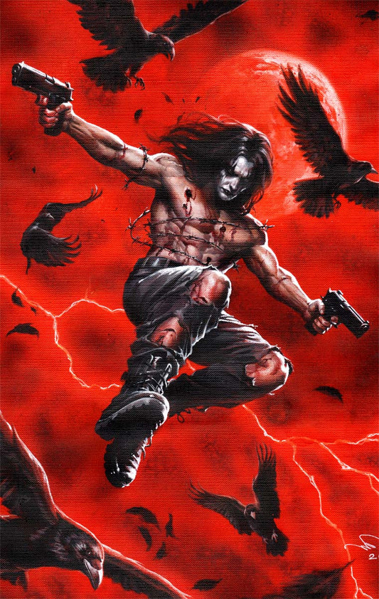 The Crow Dead Time #2 Humam Qutub Virgin Variant LTD 70