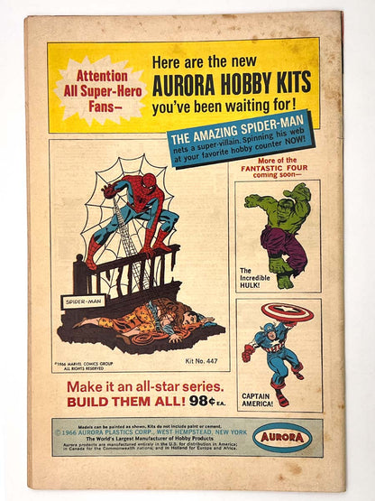 The Mighty Thor #135 1st Hammer as Mjolnir