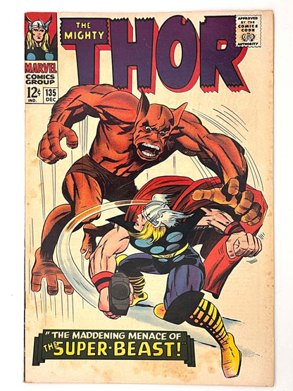 The Mighty Thor #135 1st Hammer as Mjolnir