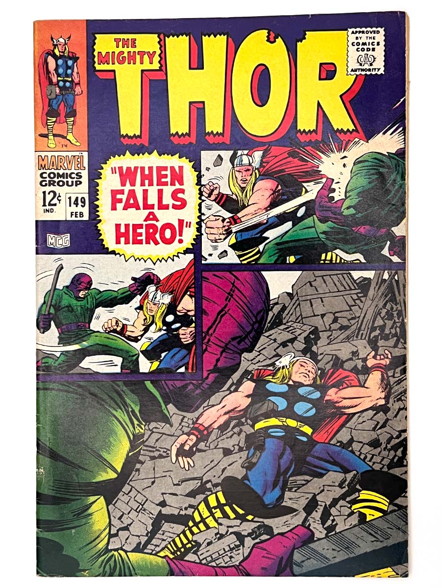 The Mighty Thor #149 Origin of Black Bolt and the Inhumans