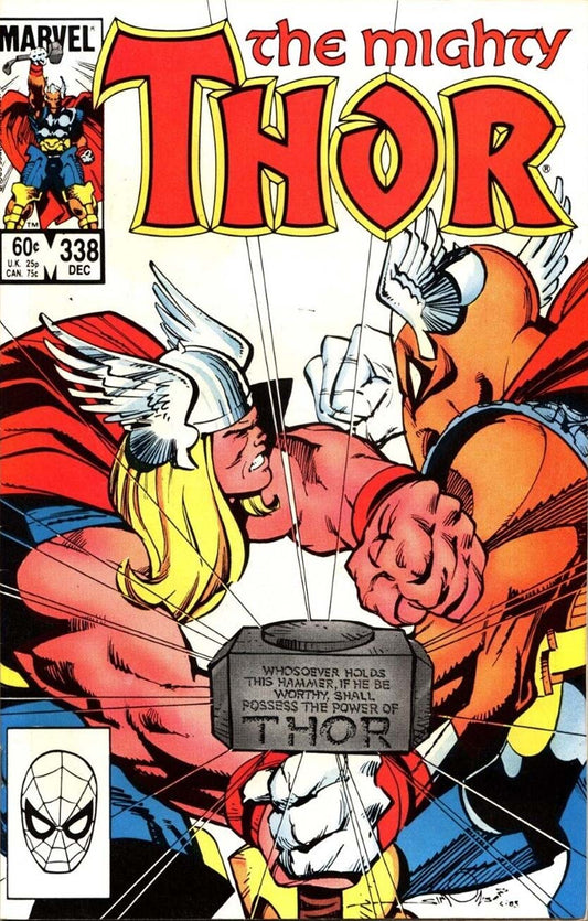 Thor #338 2nd Beta Ray Bill - 1st Stormbreaker