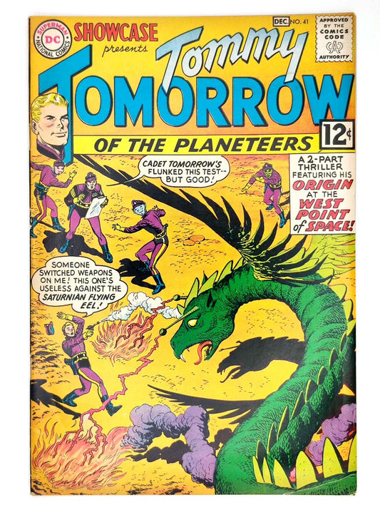 Showcase #41 Tommy Tomorrow - Origin of Tommy Tomorrow