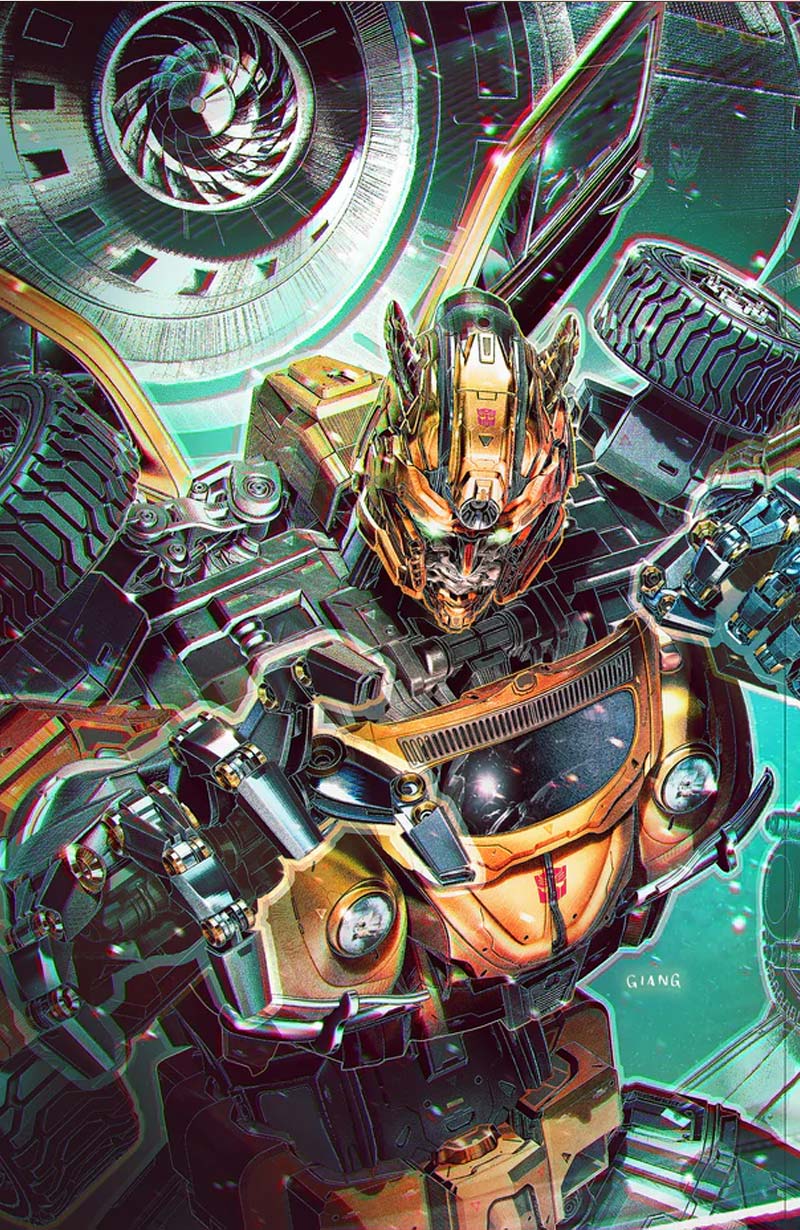 Transformers #1 John Giang Virgin Variant