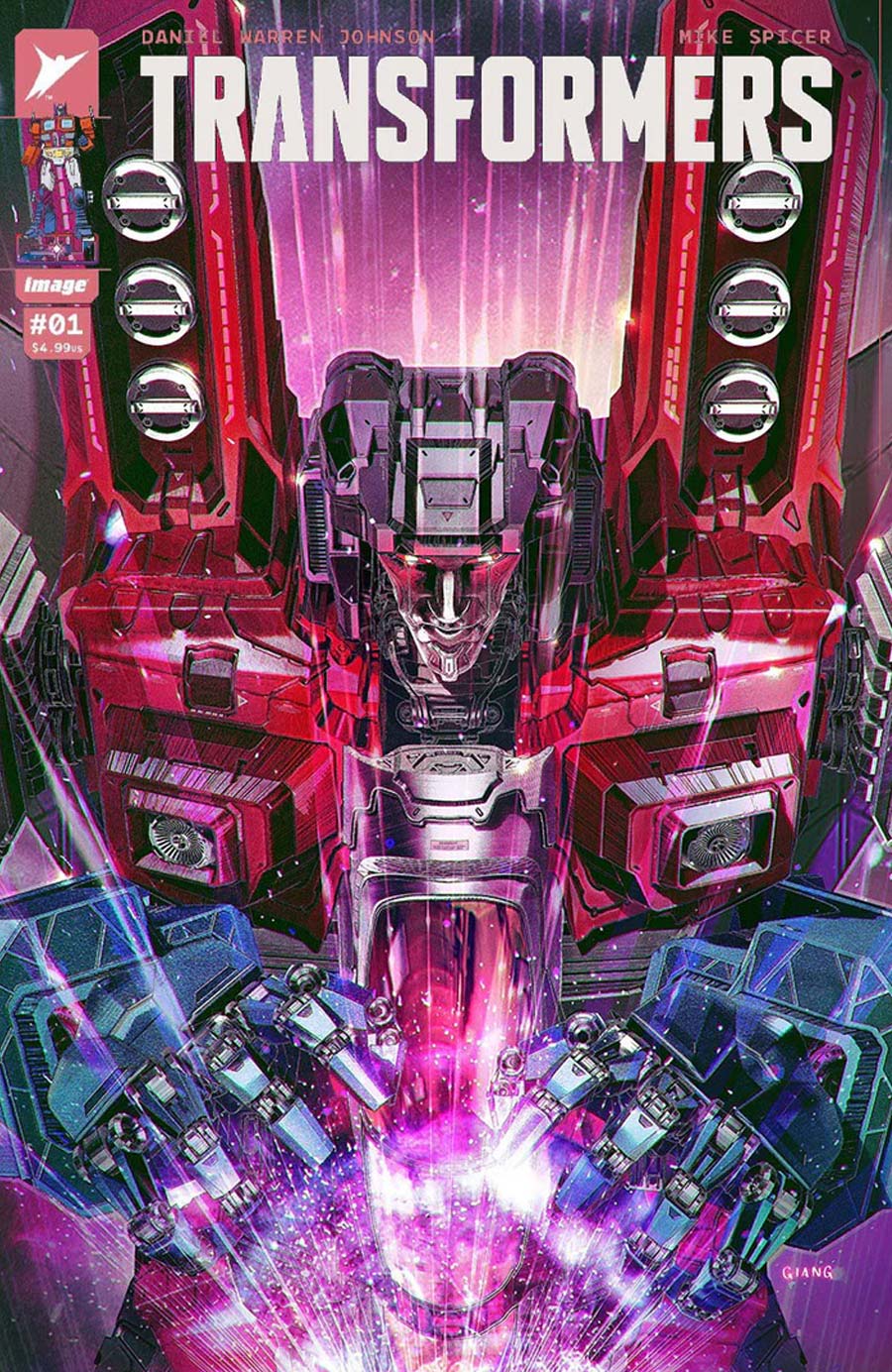 Transformers #1 John Giang Trade Variant