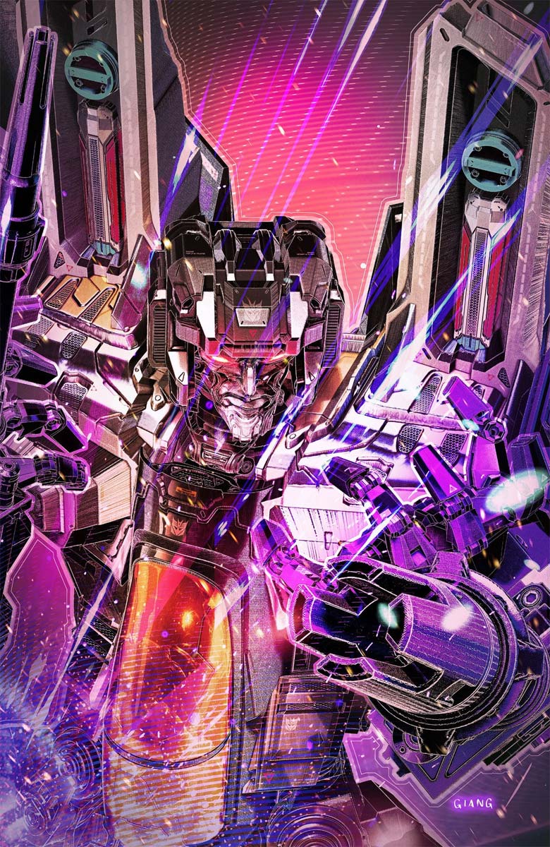 Transformers #28 John Giang Skywarp Foil Variant LTD 500