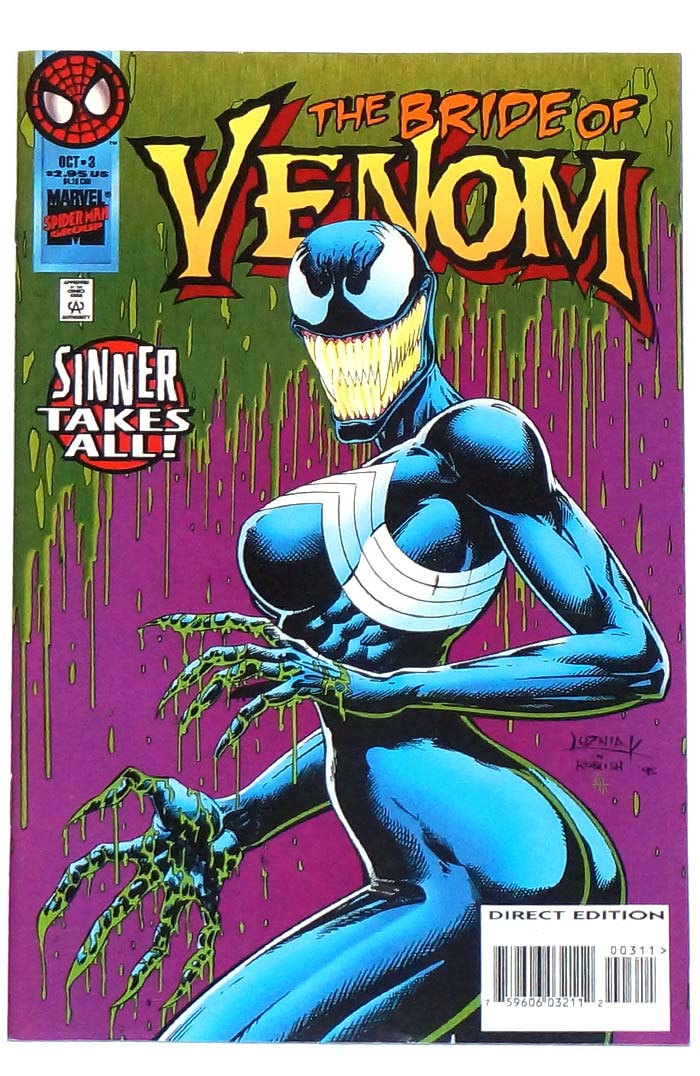 Venom Sinner Takes All #3 1st She-Venom