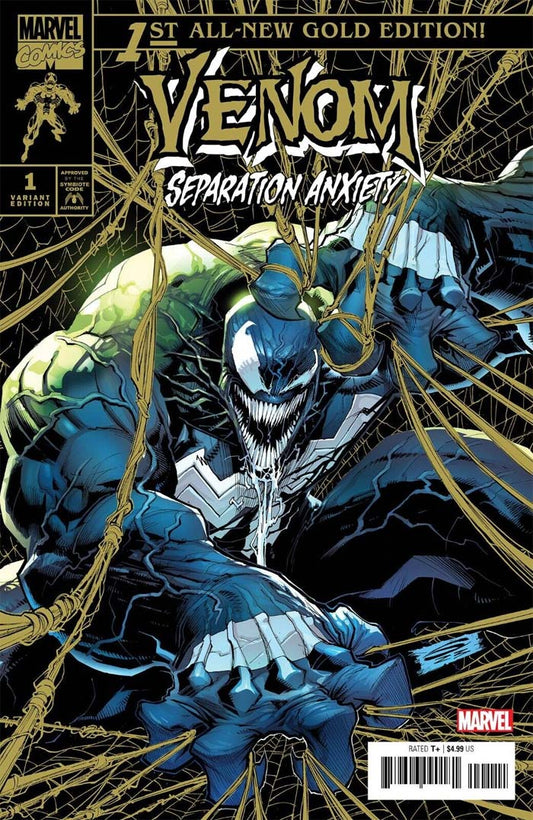 Venom Separation Anxiety #1 Gerardo Sandoval 1:200 Gold Retail Variant