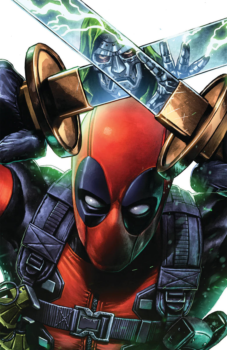 Wade Wilson Deadpool #1 Mico Suayan Virgin Whiteout Variant