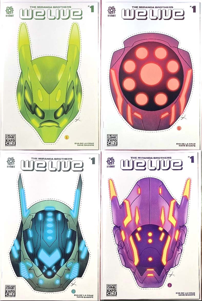 We Live #1 C2E2 Mask Cover Variant Set