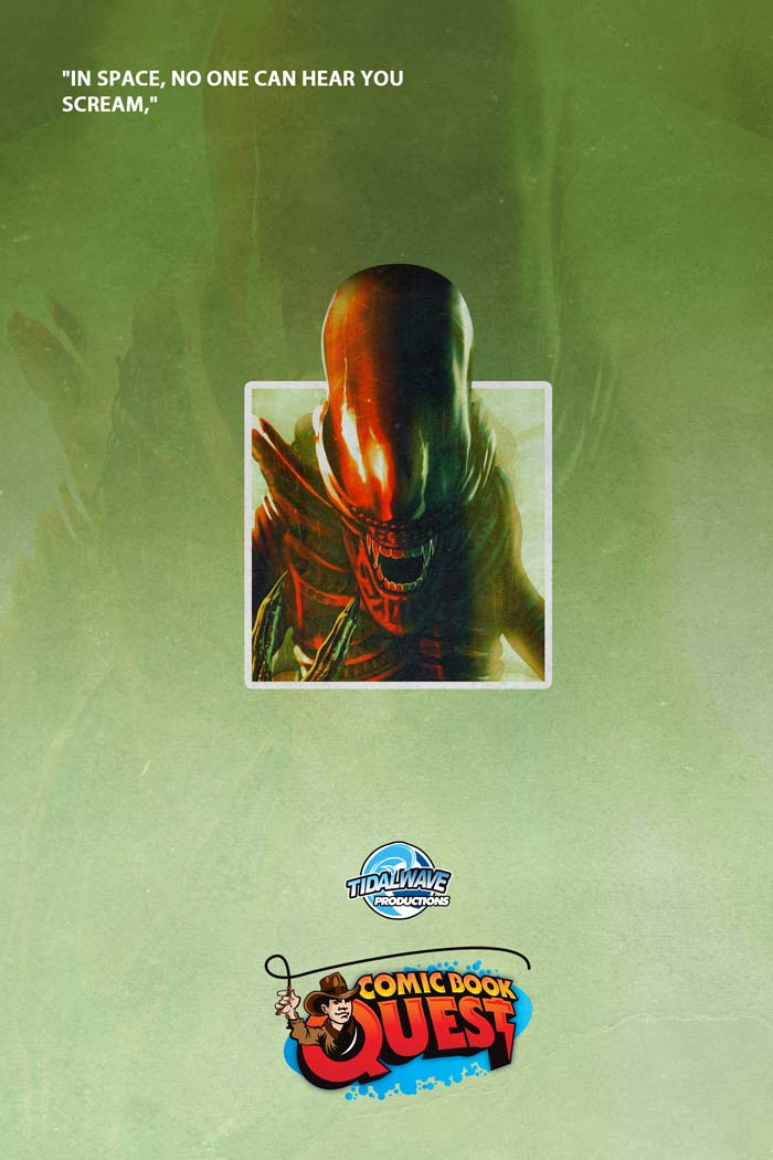 Sigourney Weaver #1 Ben Vazquez CBQ Trade Variant LTD 60 Back