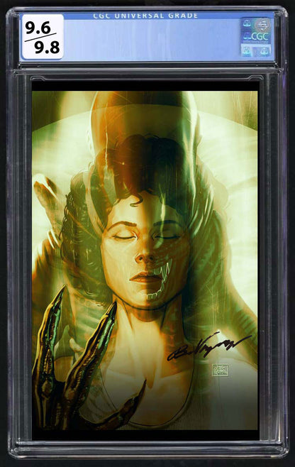 Sigourney Weaver #1 Ben Vazquez CBQ Virgin Variant LTD 40